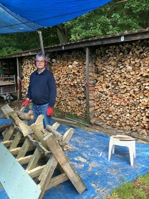 Gekloofd hout: veel voor weinig - Foto: Eigen geleverde foto