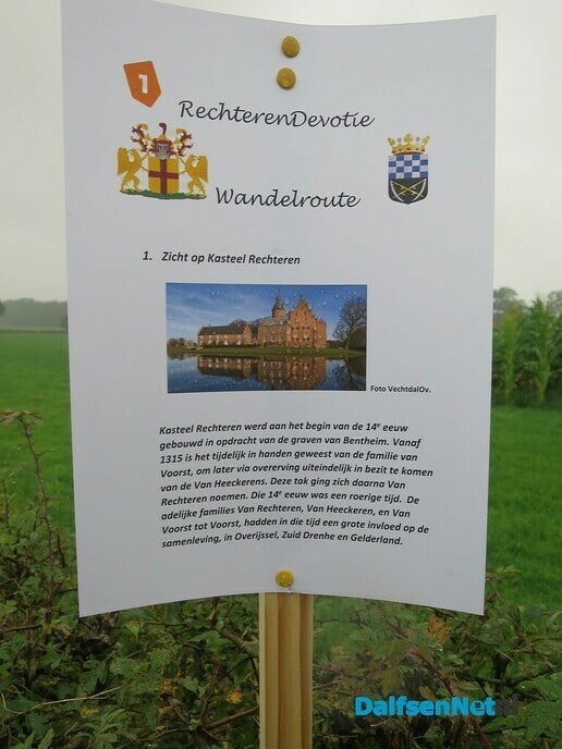 Een stortvloed bij de RechterenDevotie wandeling - Foto: Wim