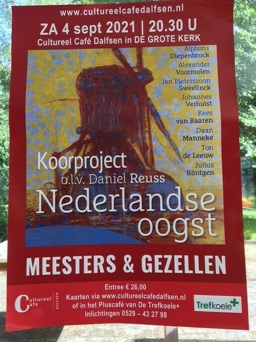 Seizoen opening Cultureel Café: Koormuziek in Grote Kerk - Foto: Ingezonden foto