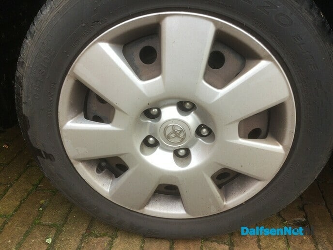 Wieldop Toyota verloren - Foto: Ingezonden foto