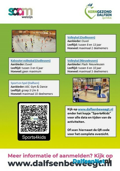 Sports4kids activiteitenkalender oktober - Foto: Ingezonden foto