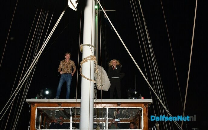 Varen met Harten 10 op een Piratenschip - Foto: Johan Bokma