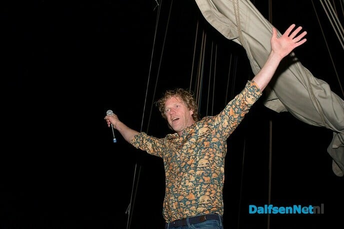 Varen met Harten 10 op een Piratenschip - Foto: Johan Bokma