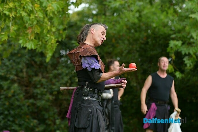 ‘Macbeth’ in de tuin van kasteel Rechteren - Foto: Johan Bokma