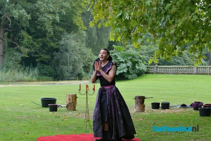 ‘Macbeth’ in de tuin van kasteel Rechteren - Foto: Johan Bokma