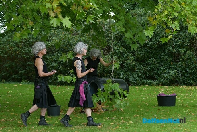 ‘Macbeth’ in de tuin van kasteel Rechteren - Foto: Johan Bokma