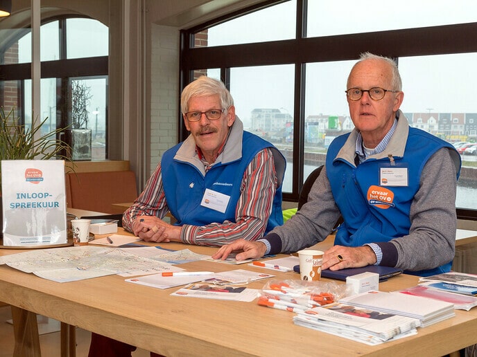 spreekuur voor reizen met het OV - Foto: Ingezonden foto