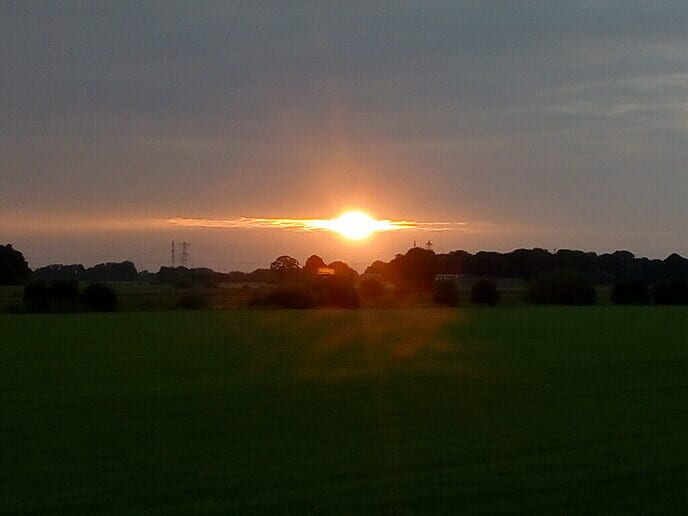 Zonsondergang - Foto: Ingezonden foto