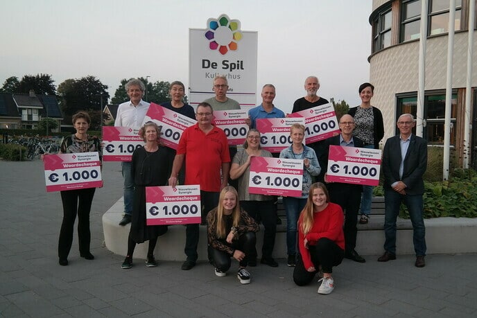 Cheques van Nieuwleusen Synergie - Foto: Ingezonden foto