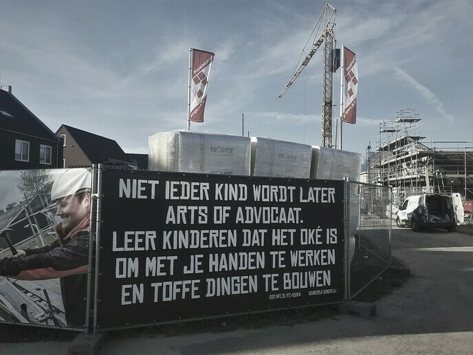 Schreeuwend tekort aan bouwvakkers - Foto: William uit Dedemsvaart