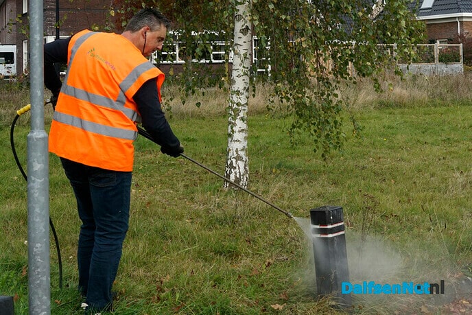 Schoonmaakwerkzaamheden in Gernermarke - Foto: Paul Scholten
