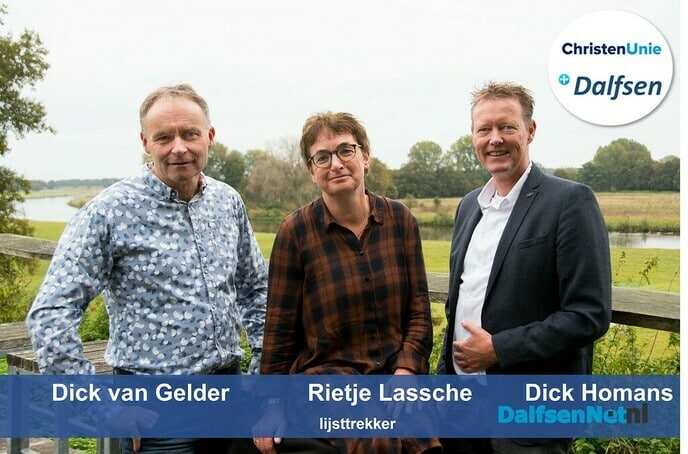 Rietje Lassche lijsttrekker ChristenUnie Dalfsen - Foto: Ingezonden foto