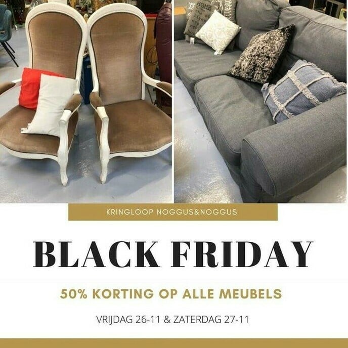 Black friday bij Noggus&Noggus - Foto: Ingezonden foto