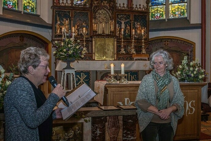 Vilsteren mocht zes jubilarissen huldigen - Foto: Ron Feijen