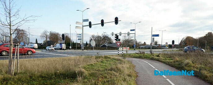 Lemelerveld klaagt over geluidshinder N348 - Foto: Paul Scholten