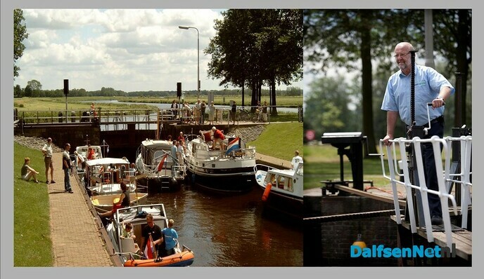 Na 20 jaar stopt Doede op sluis Vechterweerd - Foto: Ingezonden foto