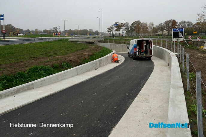 Een update van de fietstunnels onder de N340 - Foto: Paul Scholten