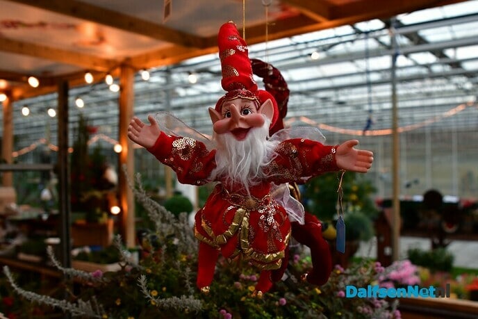 Kwekerij Onderdijk in kerstsfeer - Foto: Johan Bokma