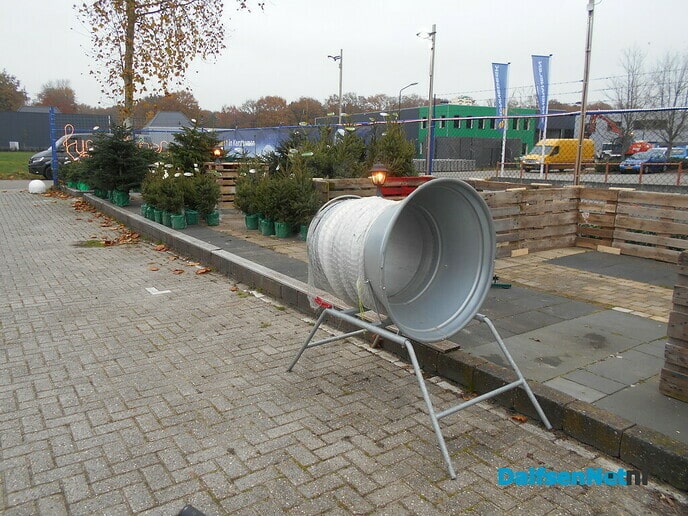De eerste kerstbomen zijn er al weer