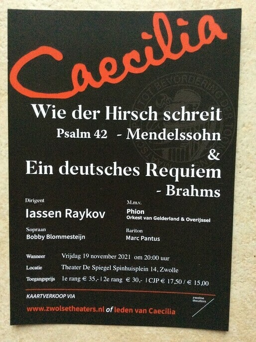 Concerten gaan “gewoon” door