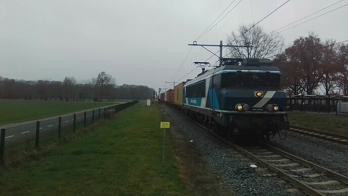 Foto’s treinspotten Dalfsen