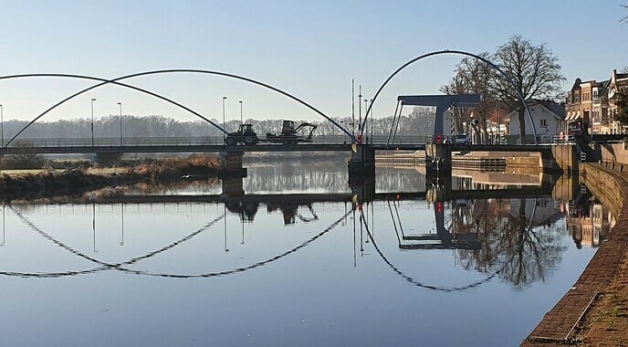 Vriesweer aan de Vecht - Foto: Ingezonden foto