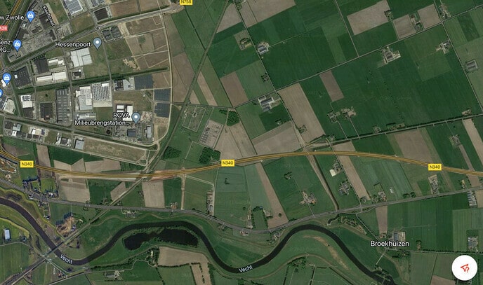 Grote druk op gebied ten noorden nieuwe N340