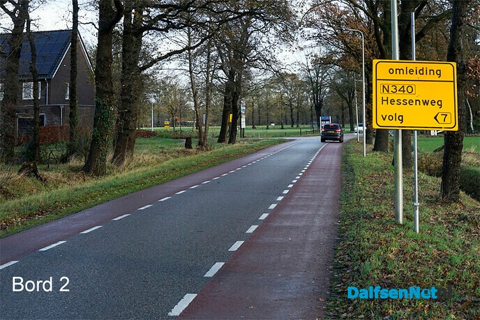 Bewegwijzering Welsummerweg klopt niet! - Foto: Paul Scholten