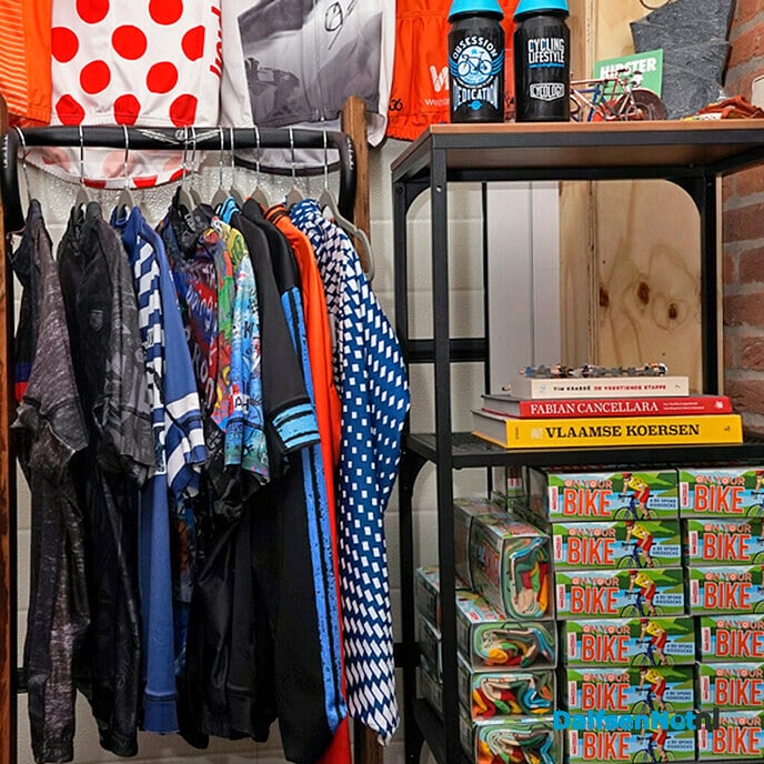 Enrico Steenbergen heeft webshop CyclingLifestyle.nl - Foto: Paul Scholten