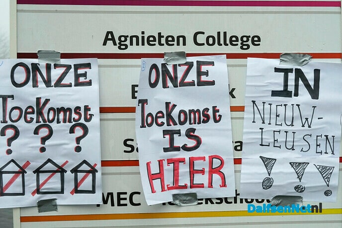 Ook jongeren in Nieuwleusen willen huizen! - Foto: Paul Scholten