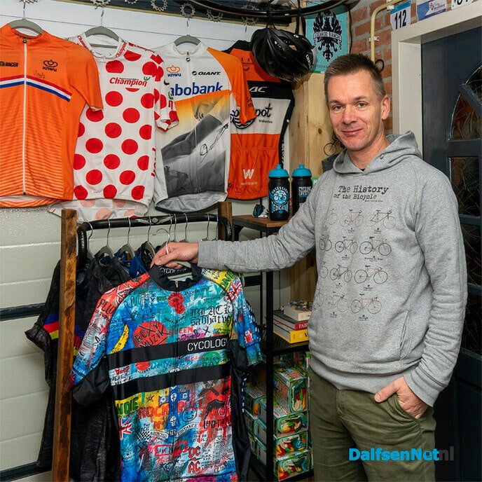 Enrico Steenbergen heeft webshop CyclingLifestyle.nl - Foto: Paul Scholten