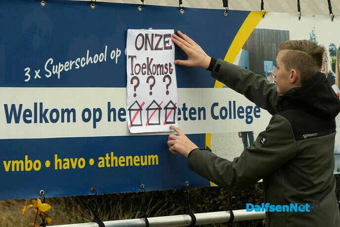 Ook jongeren in Nieuwleusen willen huizen! - Foto: Paul Scholten