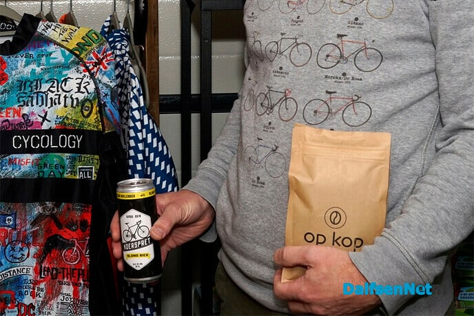 Enrico Steenbergen heeft webshop CyclingLifestyle.nl - Foto: Paul Scholten