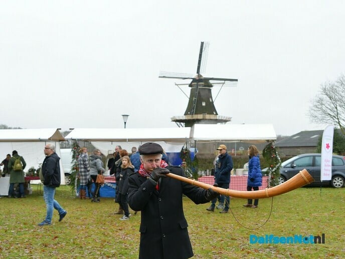 Boerenmarkt Vilsteren in het teken van de kerstsfeer - Foto: Johan Bokma