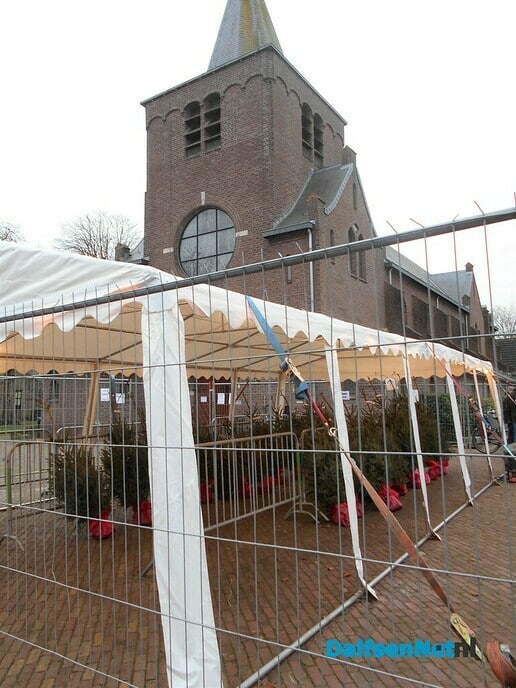 Het gaat goed met de kerstboom verkoop