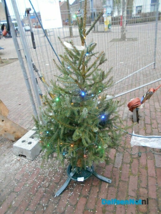 Het gaat goed met de kerstboom verkoop