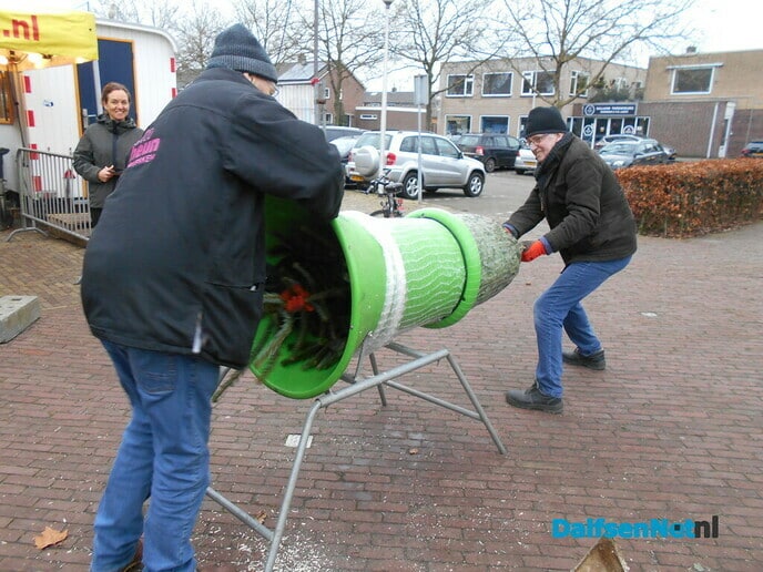 Het gaat goed met de kerstboom verkoop