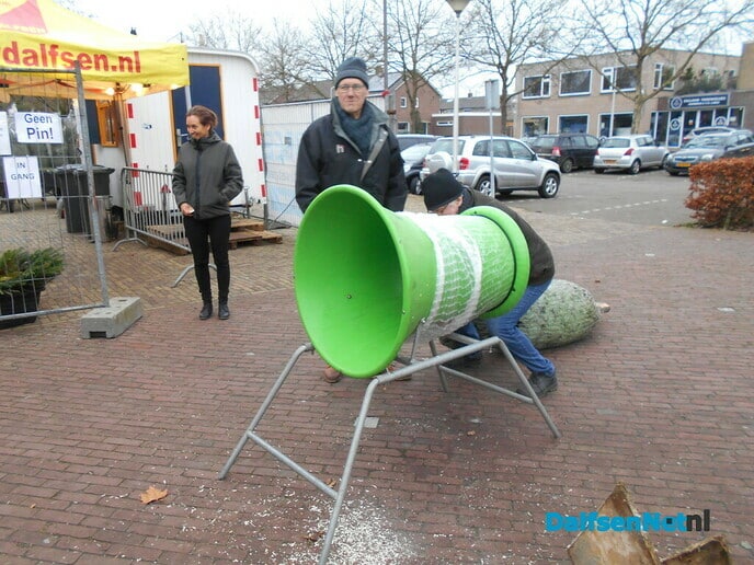 Het gaat goed met de kerstboom verkoop