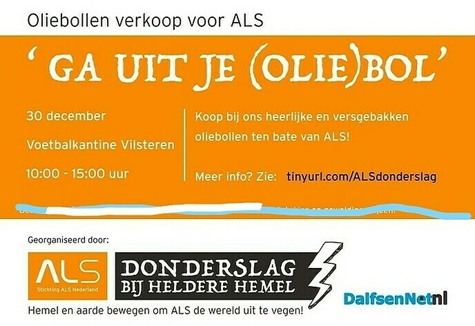 ALS steunen? Kom naar Vilsteren……….