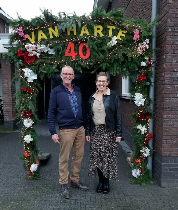 40 jarig huwelijk - Foto: Ingezonden foto