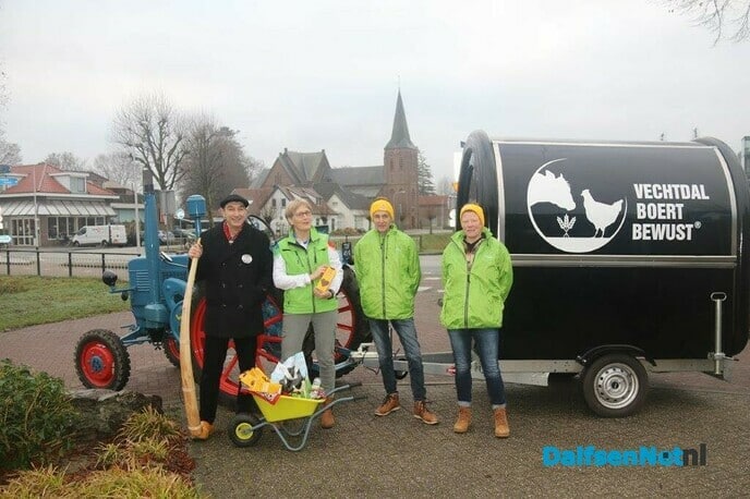 De boeren van FrieslandCampina brengen een winterse verwennerij - Foto: Ingezonden foto
