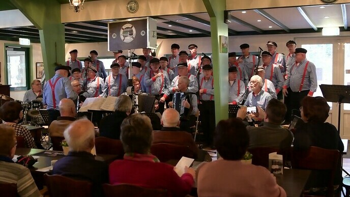 Optreden Stuwzangers in het Sterrebos