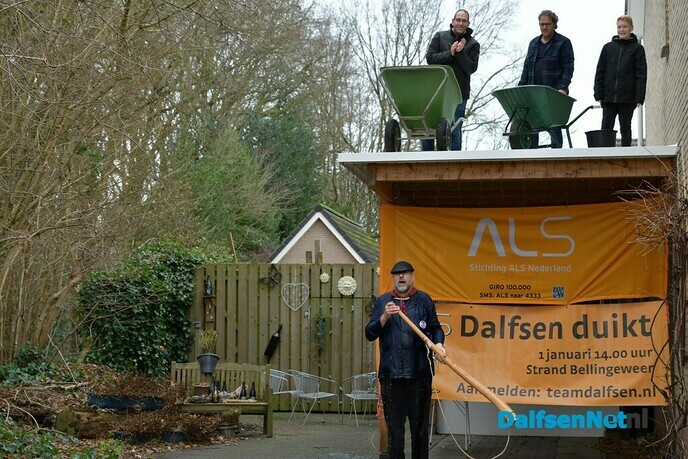 Recordopbrengst alternatieve Nieuwjaarsduik: de Thuisduik - Foto: Ingezonden foto