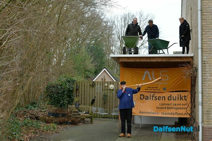 Recordopbrengst alternatieve Nieuwjaarsduik: de Thuisduik - Foto: Ingezonden foto