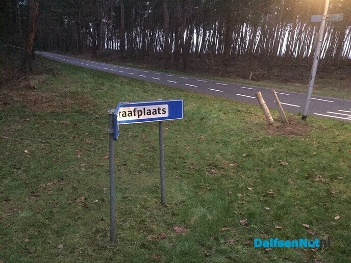 Ook verkeersborden vernield op de Vennenberg - Foto: Ingezonden foto