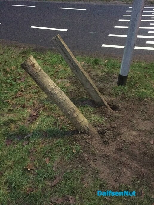 Ook verkeersborden vernield op de Vennenberg - Foto: Ingezonden foto