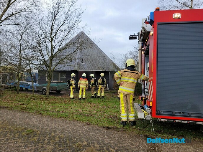 Woningbrand aan Lageweg in Heino - Foto: Niels Jansen