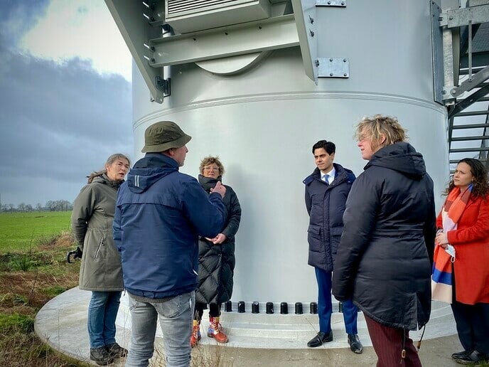 Minister Jetten bezoekt Nieuwleusen (2) - Foto: Ingezonden foto
