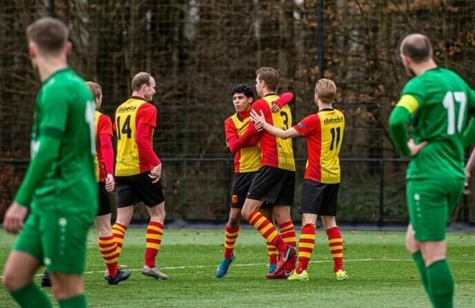 Dalfsen pakt een punt tegen MASV uit Arnhem - Foto: Ingezonden foto