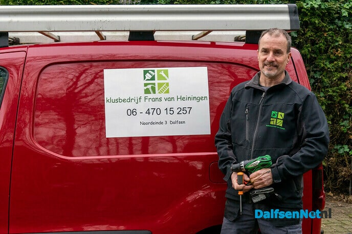 Klusbedrijf Frans van Heiningen - Foto: Paul Scholten